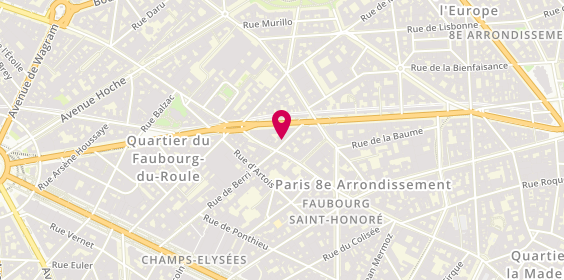 Plan de Côté Orient, 45 Rue de Berri, 75008 Paris