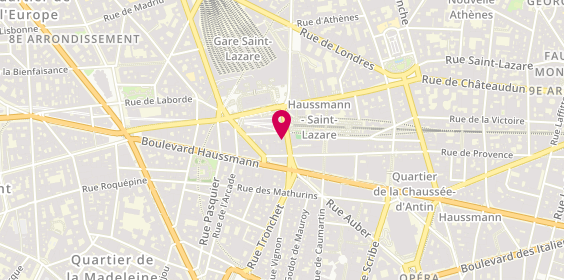 Plan de Paul, 5 Rue du Havre, 75008 Paris