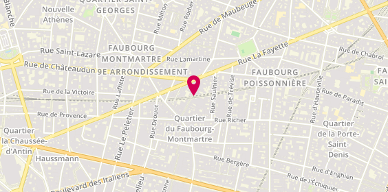 Plan de Chez Seb & Marie, 18 Rue Cadet, 75009 Paris