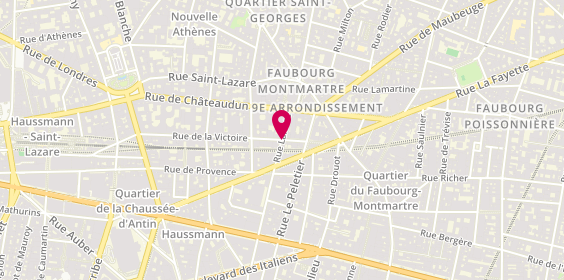 Plan de Juste, 48 Rue Laffitte, 75009 Paris