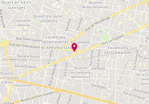 Plan de Les Bariolés de Maud, 12 Rue Buffault, 75009 Paris