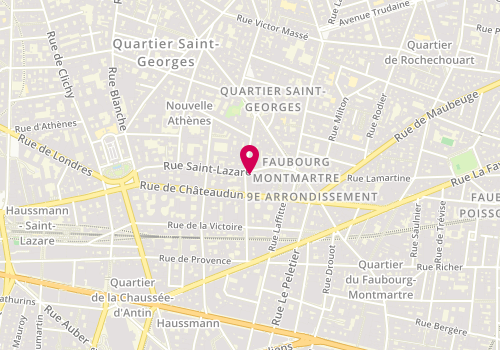 Plan de Salsamenteria Di Parma, 40 Rue Saint-Georges, 75009 Paris