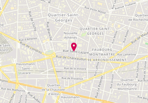 Plan de Pain Lazare, 43 Rue Saint-Lazare, 75009 Paris