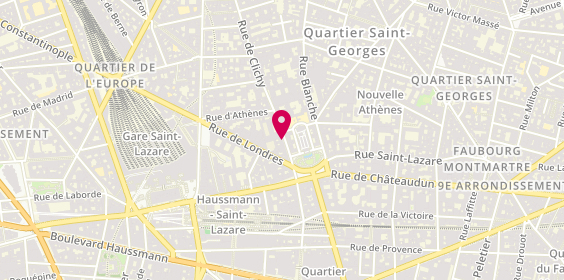 Plan de 13 Menthe Basilic, 13 Rue de Clichy, 75009 Paris