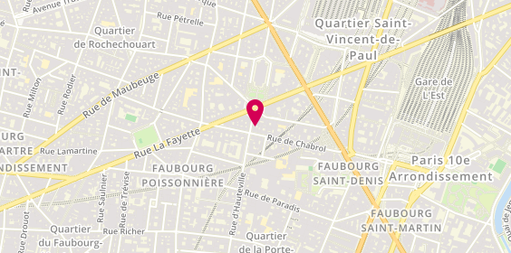 Plan de COMER parís.méxico, 96 Rue d'Hauteville, 75010 Paris