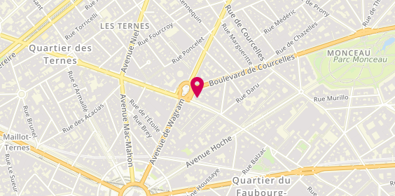 Plan de L'Atelier libanais/traiteur, 270 Rue du Faubourg Saint-Honoré, 75008 Paris