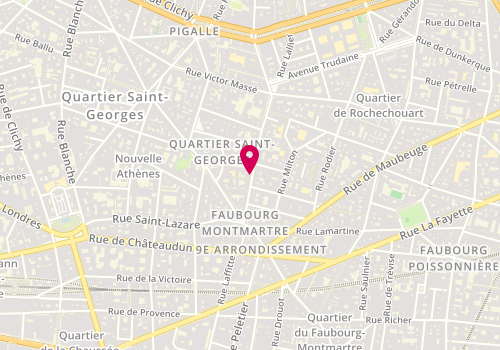 Plan de Maison Thielen Charcuterie - Traiteur, 21 rue des Martyrs, 75009 Paris