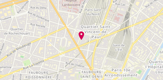 Plan de Carton Paris, 6 Boulevard de Denain, 75010 Paris