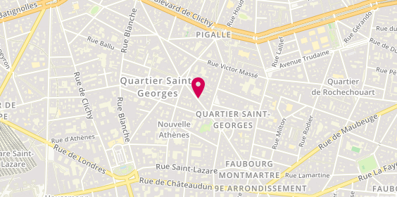 Plan de Bubble Yn, 48 Rue Notre Dame de Lorette, 75009 Paris