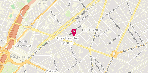 Plan de Desgranges, 5 Rue Pierre Demours, 75017 Paris