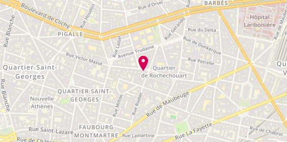 Plan de Evi Evane, 49 Rue Condorcet, 75009 Paris