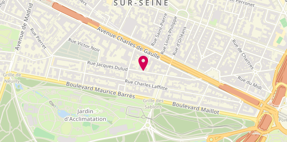 Plan de Fresh Cantine, 26 Rue Jacques Dulud, 92200 Neuilly-sur-Seine