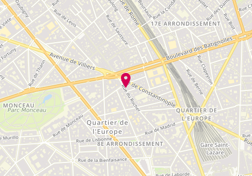 Plan de Societe Boucherie Dubost, 90 Rue du Rocher, 75008 Paris