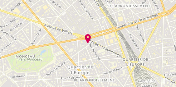 Plan de Elise, 97 Rue de Monceau, 75008 Paris