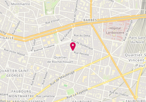 Plan de Les Vivres - Envie P9Ris, 28 Rue Petrelle, 75009 Paris