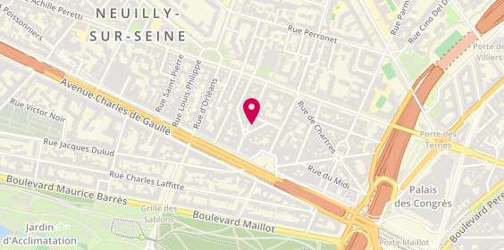 Plan de La Petite Place, 8 Rue Berteaux Dumas, 92200 Neuilly-sur-Seine