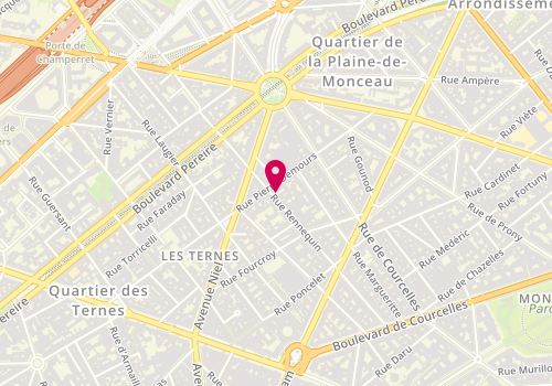 Plan de Yom'ha, 38 Rue Rennequin, 75017 Paris
