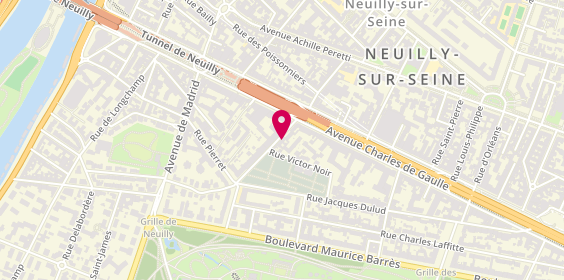 Plan de BRACQUE Alexis, 9 Rue des Graviers, 92200 Neuilly-sur-Seine