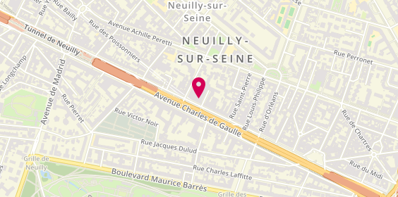 Plan de D'Andréa Alvio, 108 avenue Charles de Gaulle, 92200 Neuilly-sur-Seine