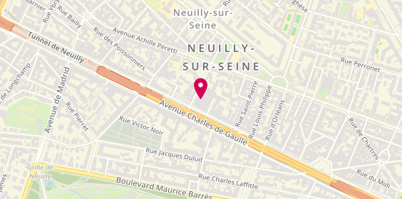 Plan de Mon Beau Poulet Neuilly, 108 avenue Charles de Gaulle, 92200 Neuilly-sur-Seine