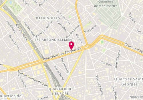 Plan de Traiteur Panda, 22 Boulevard Batignolles, 75017 Paris