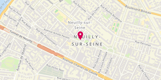 Plan de Le Lotus Impérial, 100 avenue Achille Peretti, 92200 Neuilly-sur-Seine