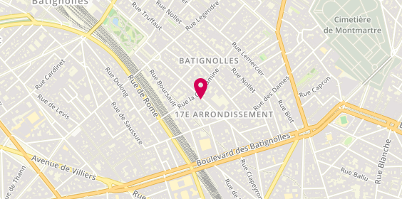 Plan de Aux Pains d'Emile, 31 Rue des Batignolles, 75017 Paris