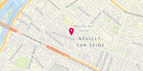 Plan de King David, 14 Rue Paul Chartrousse, 92200 Neuilly-sur-Seine