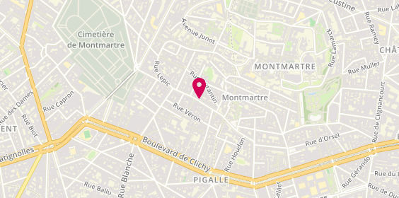 Plan de Pelops, 44 Rue des Abbesses, 75018 Paris