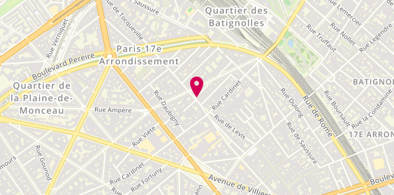 Plan de Atryum des Saveurs, 80 Rue de Tocqueville, 75017 Paris