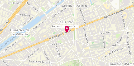 Plan de Saveurs d'Ici et d'Ailleurs, 118 Avenue Jean Jaurès, 75019 Paris