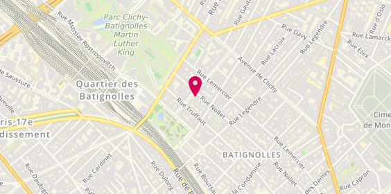 Plan de Boucherie du Square des Batignolles, 97 Rue Nollet, 75017 Paris