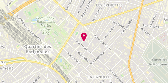 Plan de Basilico, 24 Ter Rue Lemercier, 75017 Paris