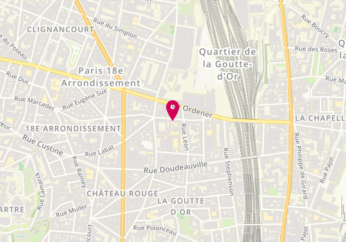 Plan de Sweetandnuts, 31 Rue Marcadet, 75018 Paris