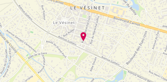 Plan de La Flûte du Vésinet, 6 Rue du Maréchal Foch, 78110 Le Vésinet