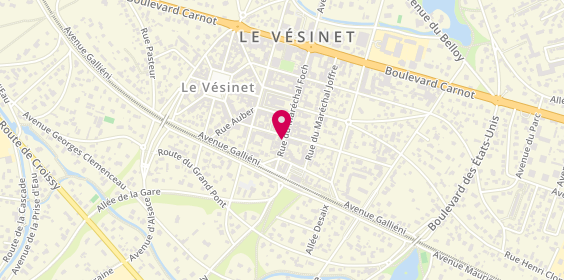 Plan de Nouvelle Poissonnerie du Vésinet, 9 Rue du Maréchal Foch, 78110 Le Vésinet