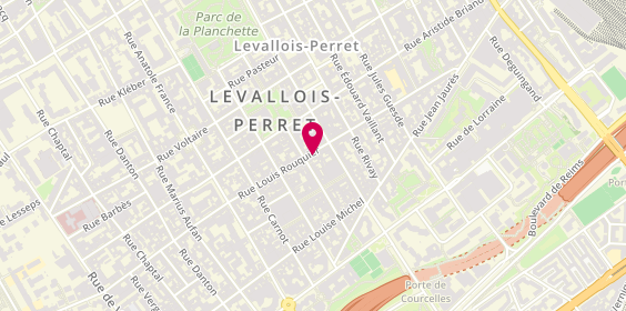 Plan de Feng Sheng, 82 Rue Louis Rouquier, 92300 Levallois-Perret