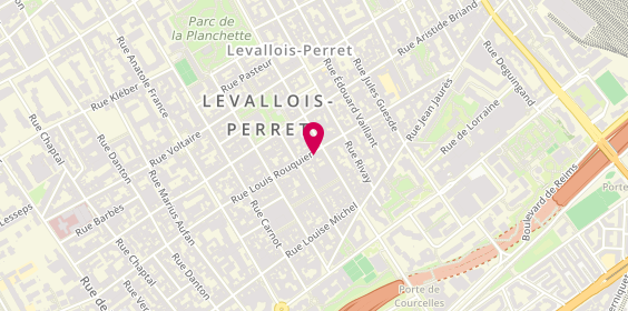 Plan de Sareden Bio Cacher, 86 Rue Louis Rouquier, 92300 Levallois-Perret