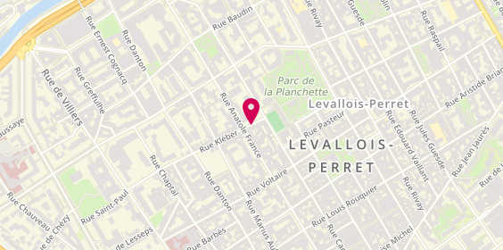Plan de Saveurs Perses, 62 Rue Kléber, 92300 Levallois-Perret
