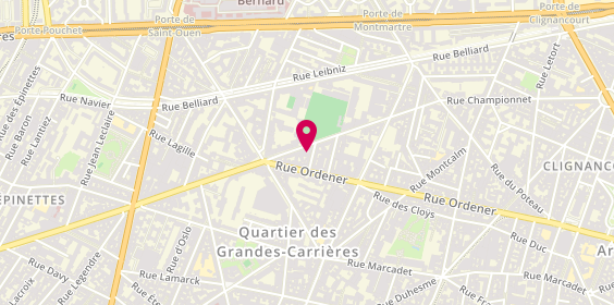 Plan de Bonne Femme, 5 Rue du Marché Ordener, 75018 Paris