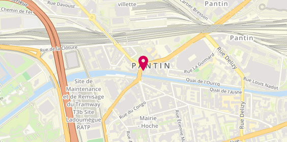 Plan de Tradition de Pantin, 78 avenue du Général Leclerc, 93500 Pantin