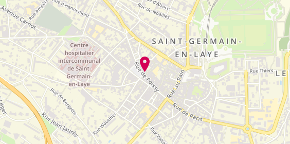 Plan de Gaudin Traiteur, 46 Rue de Poissy, 78100 Saint-Germain-en-Laye