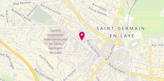 Plan de Boulangerie Lemaire, 18 Rue de Pologne, 78100 Saint-Germain-en-Laye