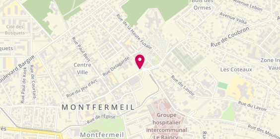 Plan de Darelguerrouj, 67 Rue Henri Barbusse, 93370 Montfermeil
