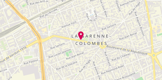 Plan de Sarrail, 74 Boulevard de la République, 92250 La Garenne-Colombes