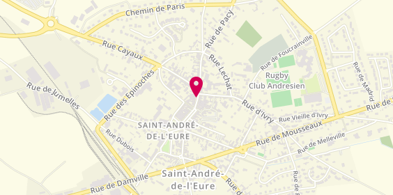 Plan de Les Délices de St André, 53 Rue du Chanoine Boulogne, 27220 Saint-André-de-l'Eure