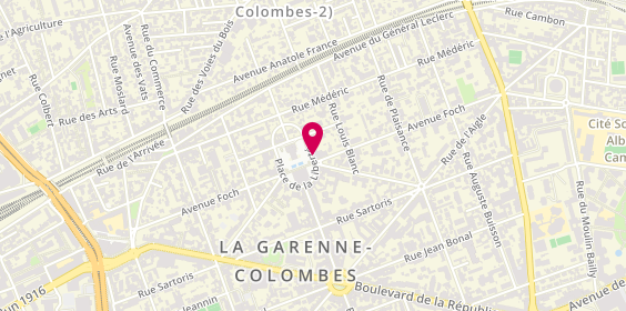 Plan de Goudenhooft, 7 place de la Liberté, 92250 La Garenne-Colombes