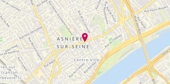 Plan de Délices et Gourmandises, 2 place des Victoires, 92600 Asnières-sur-Seine