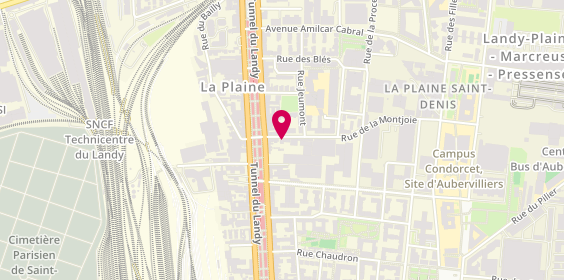 Plan de Pic & Chic, 2 Rue de la Montjoie, 93210 Saint-Denis