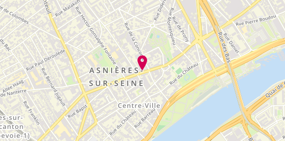 Plan de Aldêa, 11 Rue Pierre Brossolette, 92600 Asnières-sur-Seine